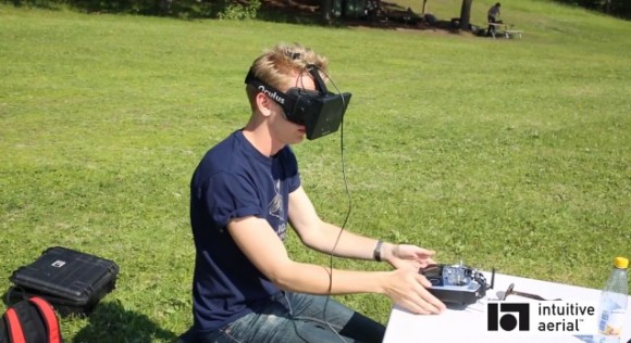 Очки Oculus Rift для управления беспилотным аппаратом