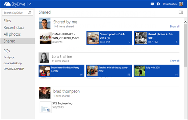 Microsoft внедрила ряд улучшений в сервис SkyDrive