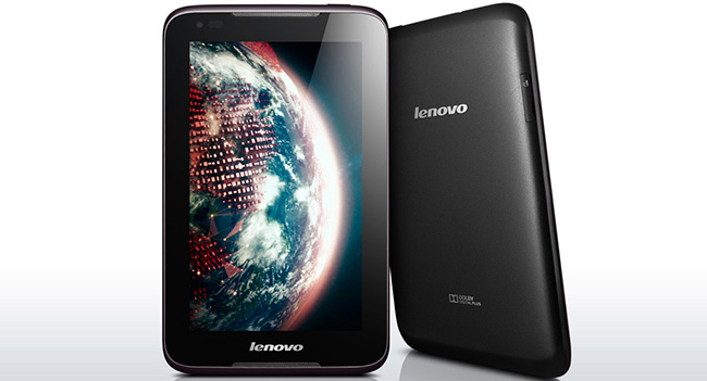 Lenovo начинает продажи планшета А1000 на украинском рынке