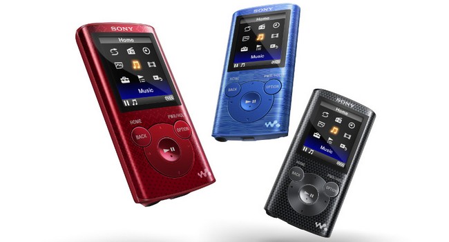 Sony представила новые плееры Walkman