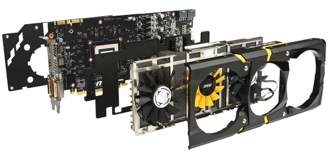 MSI анонсировала разогнанную видеокарту GeForce GTX 780 Lightning