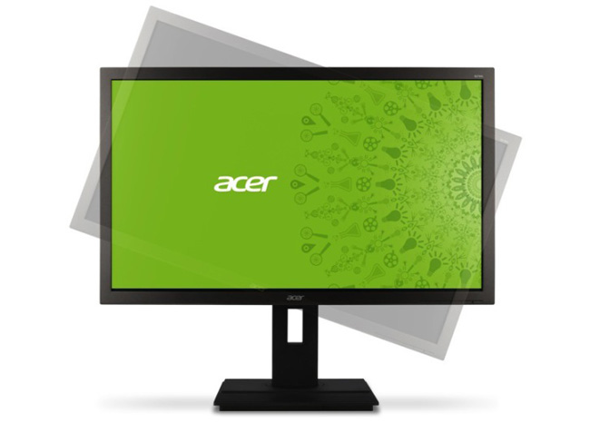 Acer представила три крупноформатных компьютерных монитора
