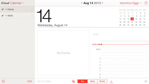 Бета-версия iCloud.com получила дизайн в стиле iOS 7