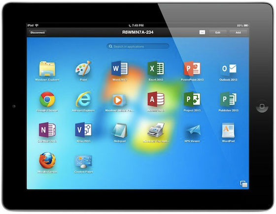 Parallels Access - приложение для запуска настольных Mac и Windows приложений на iPad