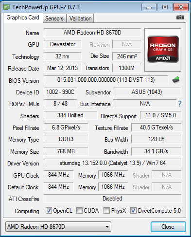 AMD_Richland_6800K_GPU-Z_info