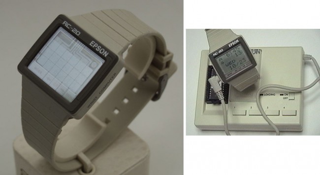 Умные часы RC-20 Wrist Computer были выпущены компанией Epson, компьютерным подразделением Seiko (1985 год)