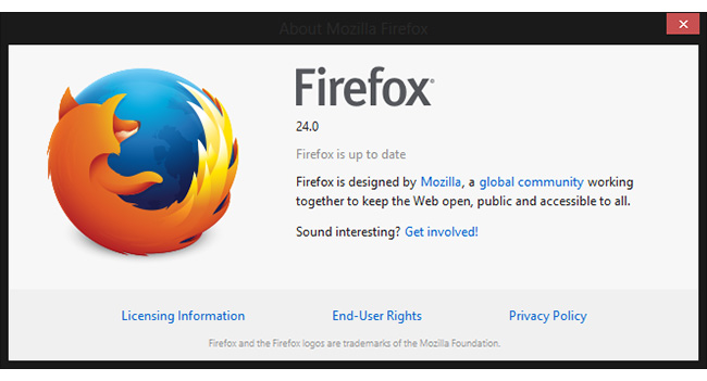 Mozilla подготовила обновление браузера Firefox 24