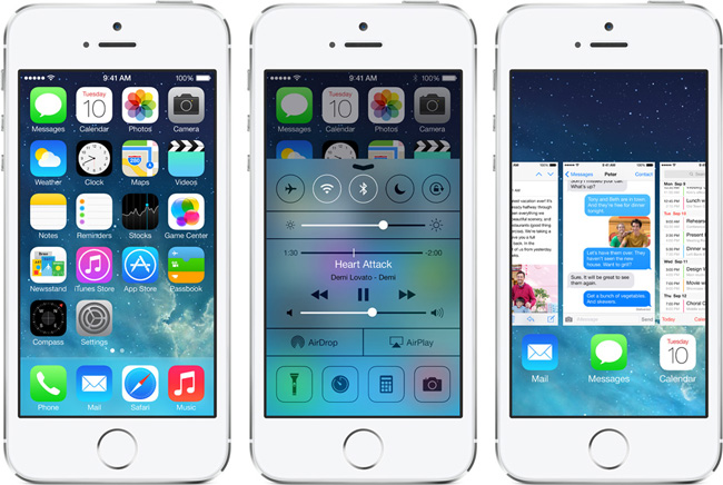 iOS 7 станет доступна с 18 сентября