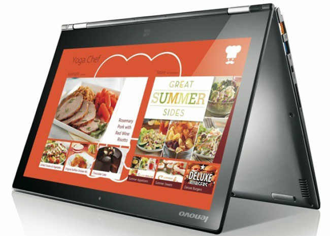Lenovo показала ультрабук-трансформер Yoga 2 Pro