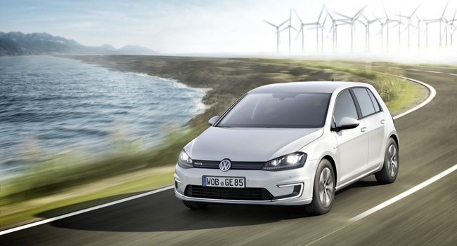 Volkswagen показала серийные электромобили e-Golf и e-up!