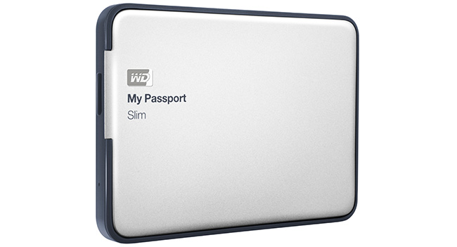 Western Digital выпустила портативные накопители My Passport Slim емкостью 1 и 2 ТБ
