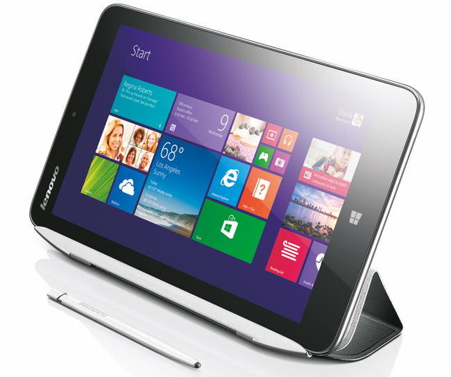 Lenovo подготовила к выпуску 8-дюймовый планшет с Windows 8.1 по цене $299