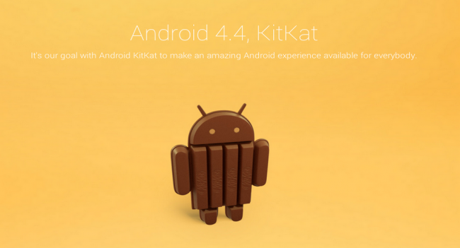 В Android 4.4 KitKat оптимизирована работа с памятью, улучшена работа NFC и Bluetooth