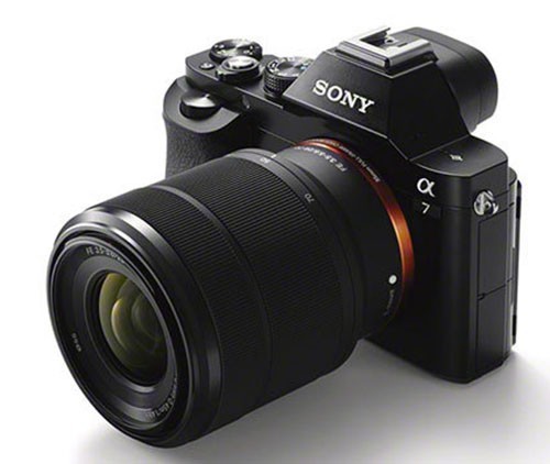 Появились изображения и характеристики беззеркальных полнокадровых камер Sony A7 и A7r