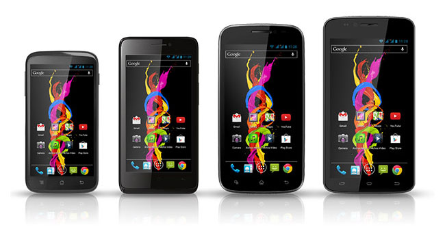 Archos выпустила четыре бюджетных смартфона с поддержкой двух SIM-карт