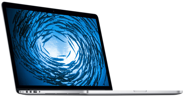 Apple представила ноутбуки MacBook Pro с Retina дисплеем