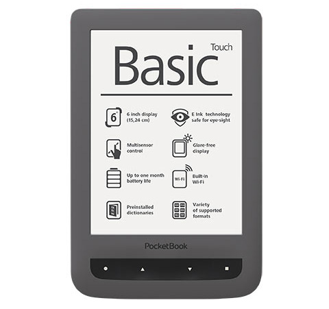 В Украине начинаются продажи ридера PocketBook Basic Touch