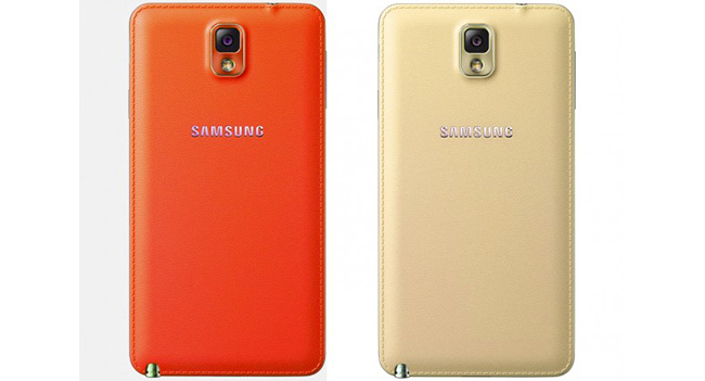 Смартфон Samsung Galaxy Note 3 получит красный и золотистый цветовые варианты корпуса