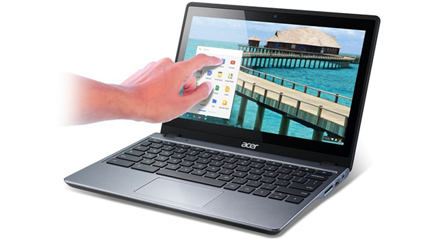 Acer C720P - Chromebook с сенсорным экраном по цене $299