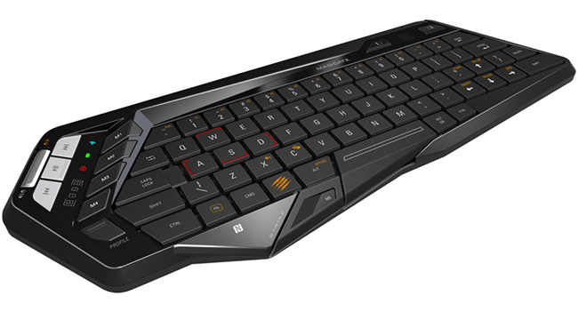 Mad Catz анонсировала портативную игровую клавиатуру для мобильных устройств - S.T.R.I.K.E. M
