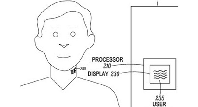 Motorola запатентовала носимое на коже гортани устройство с микрофоном и дополнительными компонентами