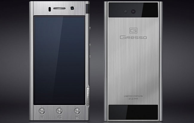 Gresso выпустила Android-смартфон в титановом корпусе по цене от $1800