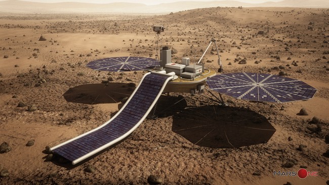 В 2018 году Mars One совместно с Lockheed Martin и SSTL планирует запустить на Марс первый частный космический аппарат
