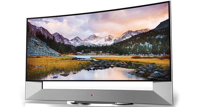 LG представит на CES 2014 первый в мире 105-дюймовый изогнутый телевизор