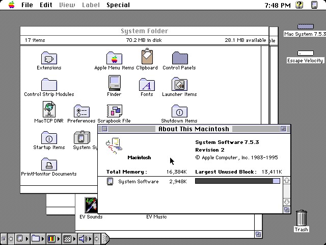 Версия Macintosh System 7
