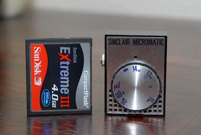 Sinclair Micromatic – радиоприемник размером со флеш-карту