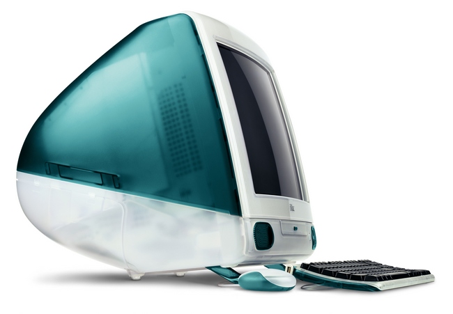 Моноблок Apple iMac G3 был доступен в тринадцати расцветках корпуса