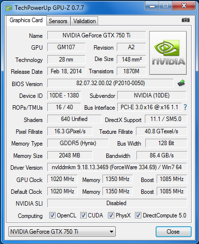 NVIDIA_GeForce_GTX_750_GPU-Z_info