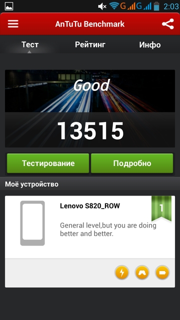 Обзор смартфона Lenovo Ideaphone S820
