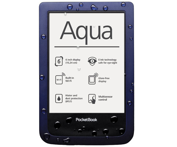 PocketBook Aqua - первый в мире влагостойкий ридер