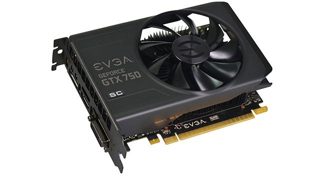 EVGA представила видеокарты GeForce GTX 750 с 2 ГБ памяти