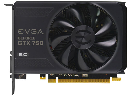 EVGA представила видеокарты GeForce GTX 750 с 2 ГБ памяти