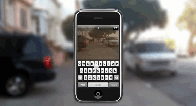 Apple запатентовала технологию «прозрачного» ввода текста