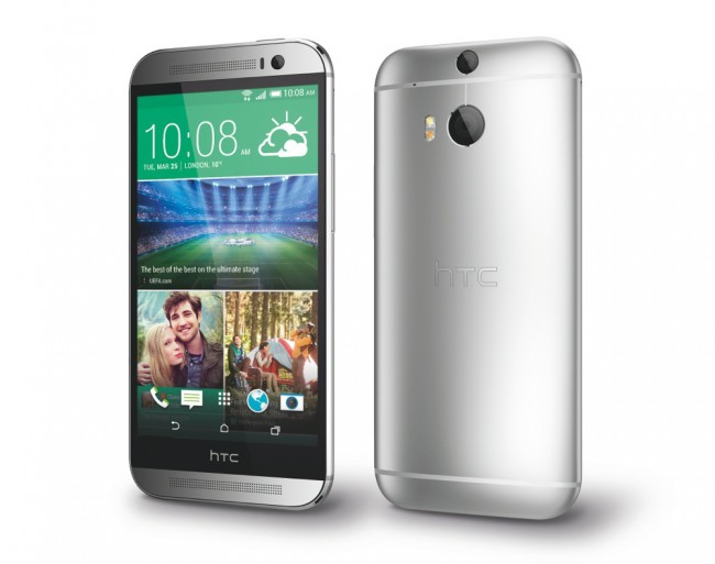 HTC One M8_PerLeft_Silver