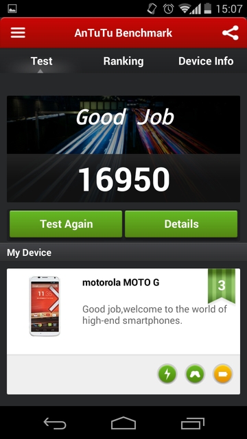Motorola Moto G: правильный бюджетник