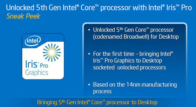 Intel в 2014 году выпустит несколько процессоров для компьютерных энтузиастов