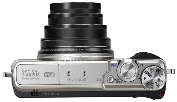 Olympus анонсировала компактную камеру Stylus SH-1 с 5-осевой системой стабилизации изображения