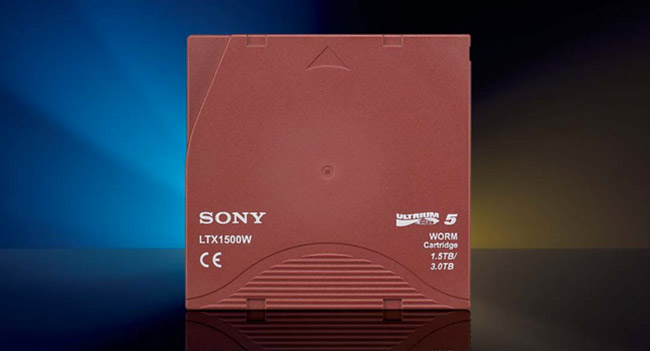 Sony существенно увеличила плотность хранения данных на магнитной пленке