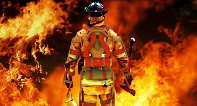 Разработан экзоскелет, призванный помочь пожарным
