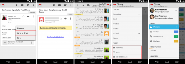 gmai for android