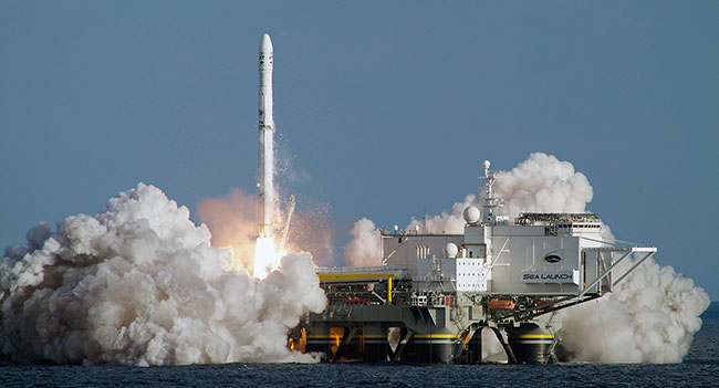 Украинско-российская ракета успешно вывела на орбиту спутник в рамках проекта «Морской старт»