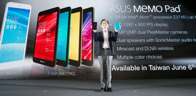 ASUS introduced the next generation MeMO Pad 7 and MeMO Pad 8 at