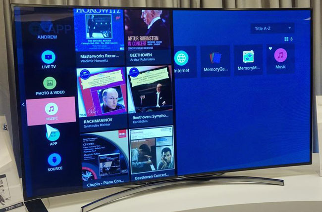 Samsung показала телевизор и цифровые камеры на базе ОС Tizen