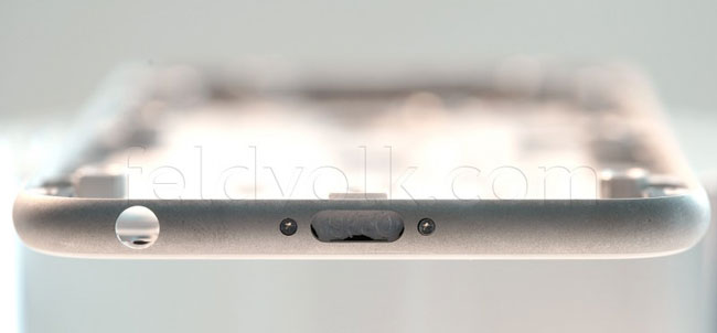 В интернете появились фотографии и видео задней крышки смартфона Apple iPhone 6