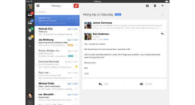 В Gmail для iOS появилась интеграция с Drive