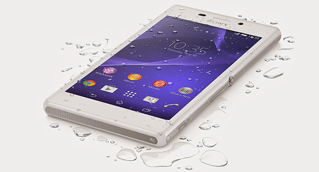 Sony выпустила водонепроницаемую модификацию смартфона Xperia M2